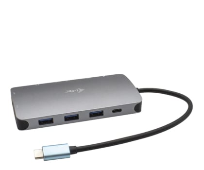 Stacja dokująca do laptopa i-tec USB-C Metal Nano Travel Dock HDMI VGA LAN czytnik SD PD 100W